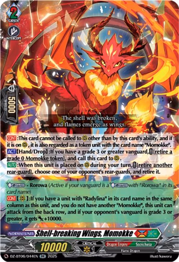 Shell-breaking Wings, Momokke - RR (DZ-BT06/044EN)