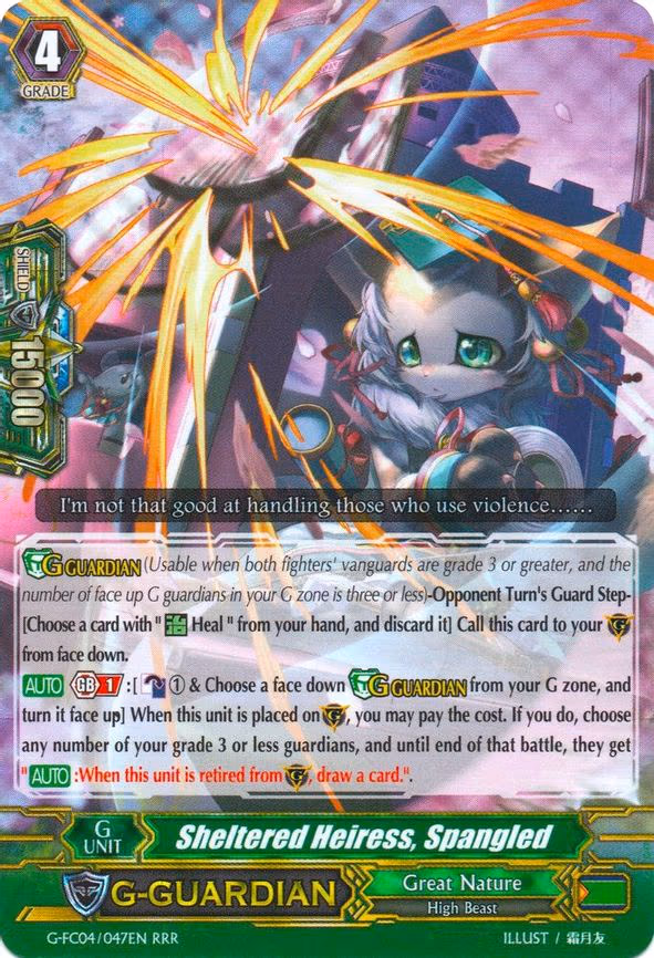 Sheltered Heiress, Spangled - RRR (G-FC04/047EN)