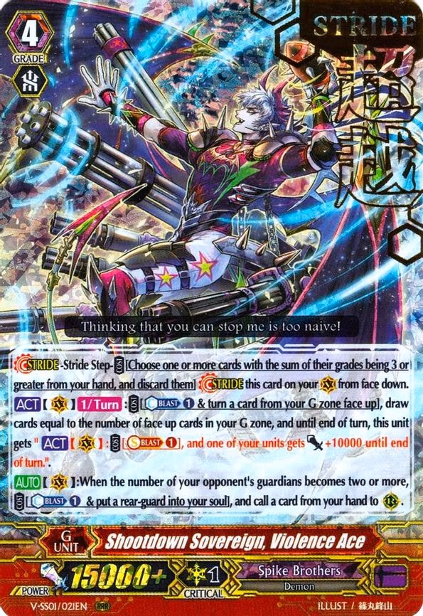 Shootdown Sovereign, Violence Ace - RRR (V-SS01/021EN)