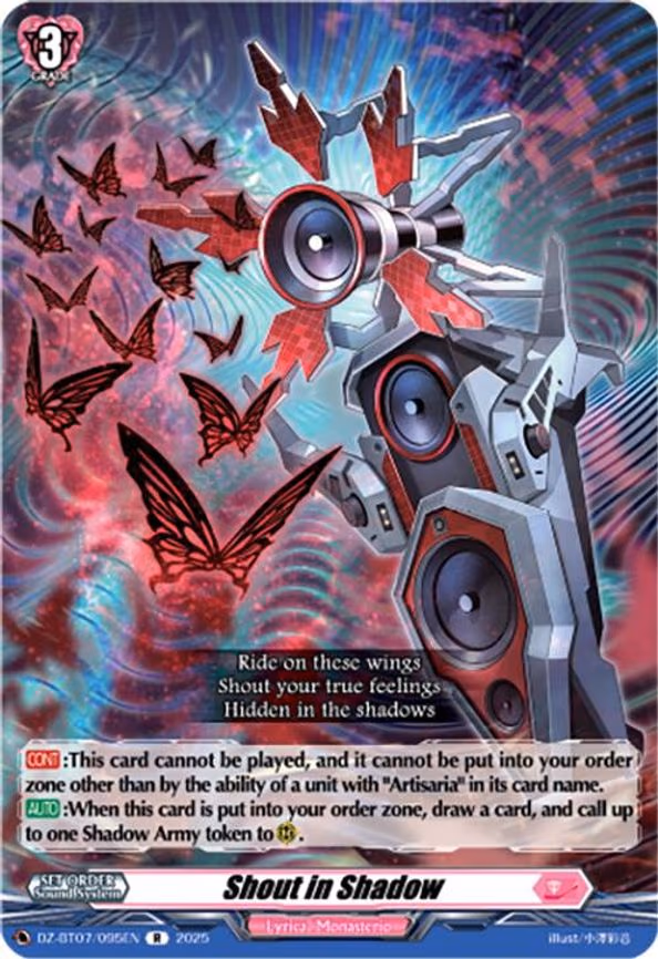 Shout in Shadow - R (DZ-BT07/095EN)