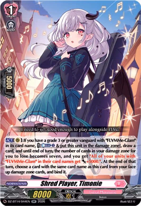Shred Player, Timonie - RR (DZ-BT14/044EN)