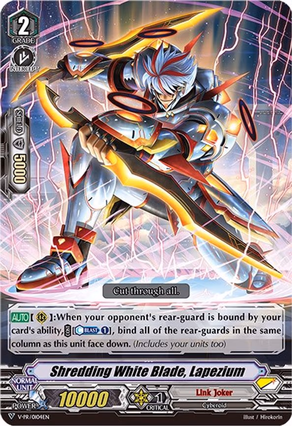 Shredding White Blade, Lapezium - PR (V-PR/0104EN)