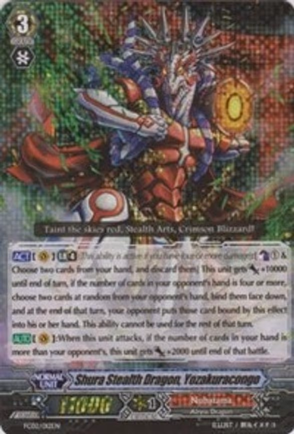 Shura Stealth Dragon, Yozakuracongo - RRR (FC02/012EN)