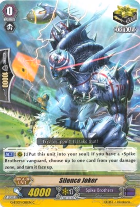Silence Joker - C (G-BT09/086EN)