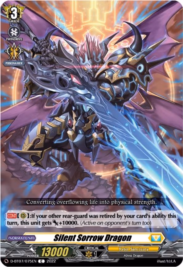 Silent Sorrow Dragon - C (D-BT07/075EN)