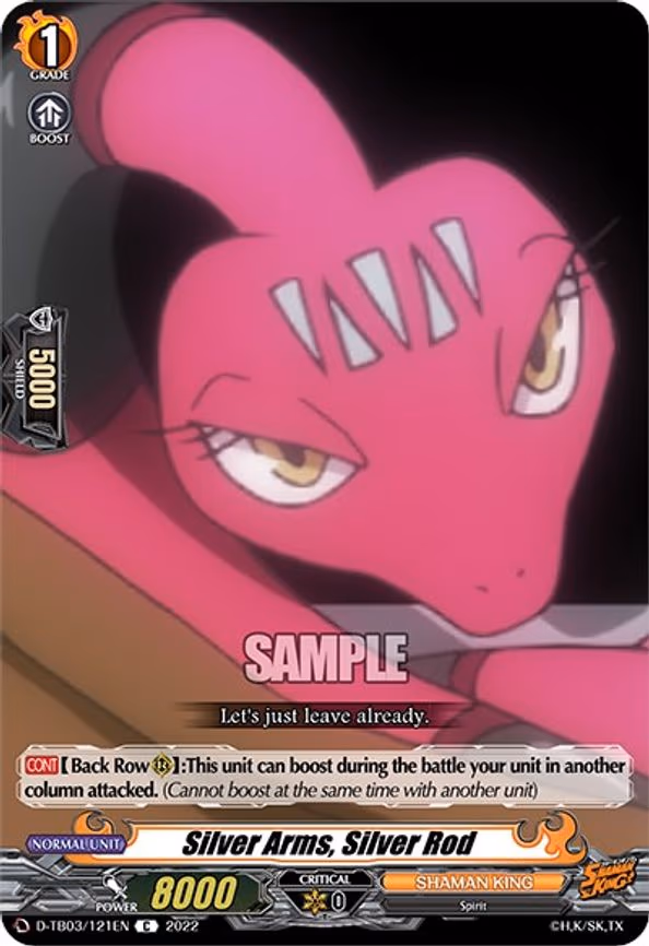 Silver Arms, Silver Rod - C (D-TB03/121EN)