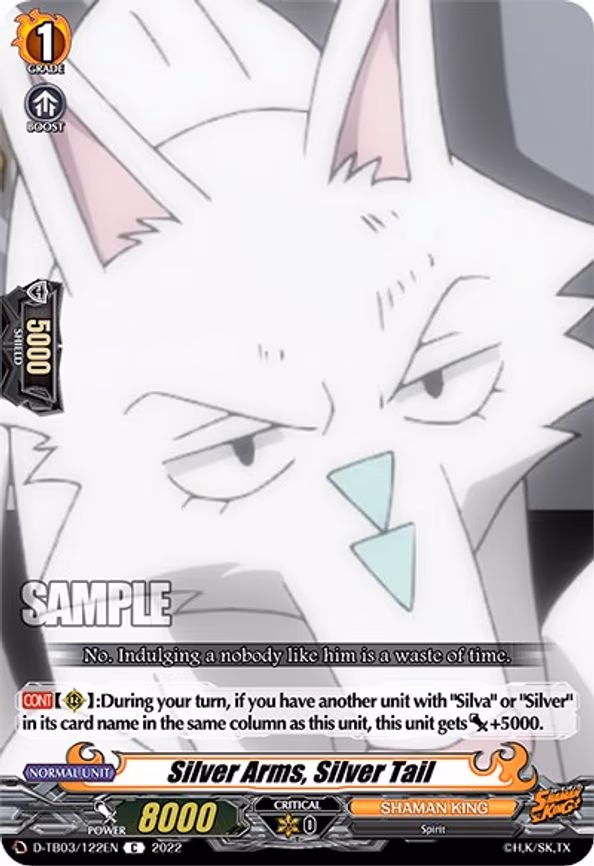 Silver Arms, Silver Tail - C (D-TB03/122EN)