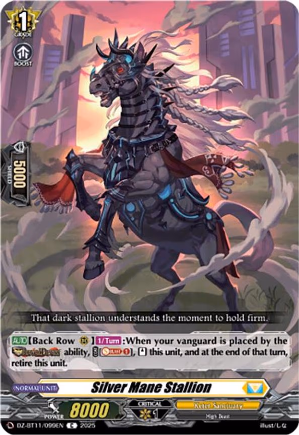 Silver Mane Stallion - C (DZ-BT11/099EN)