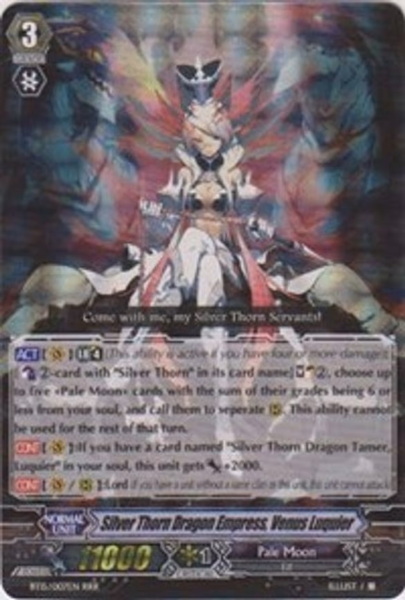 Silver Thorn Dragon Empress, Venus Luquier - RRR (BT15/007EN)