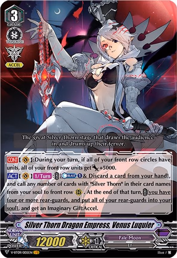Silver Thorn Dragon Empress, Venus Luquier - VR (V-BT09/005EN)