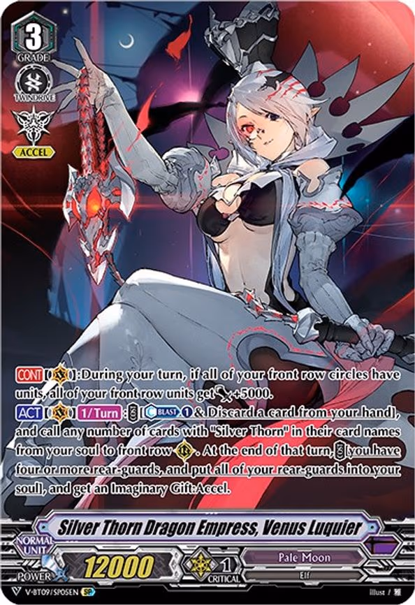 Silver Thorn Dragon Empress, Venus Luquier - SP (V-BT09/SP05EN)