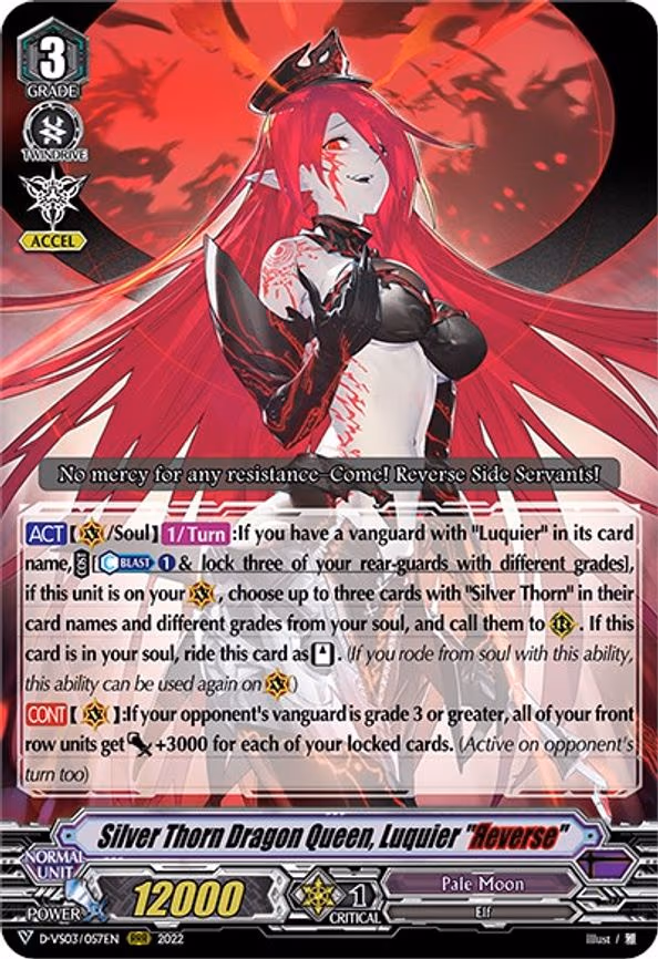 Silver Thorn Dragon Queen, Luquier "Reverse"