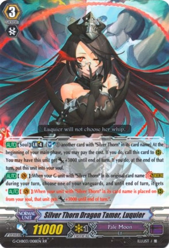 Silver Thorn Dragon Tamer, Luquier - RR (G-CHB03/008EN)