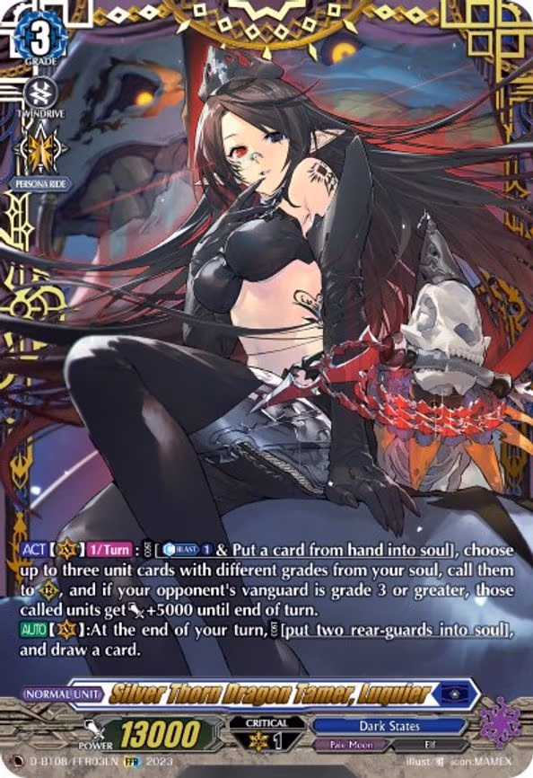 Silver Thorn Dragon Tamer, Luquier - FFR (D-BT08/FFR03EN)