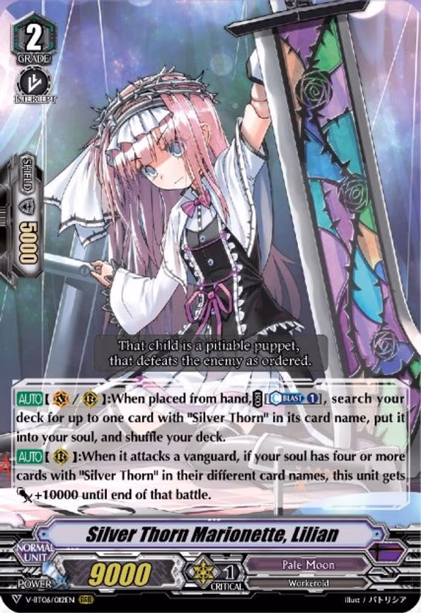 Silver Thorn Marionette, Lilian - RRR (V-BT06/012EN)