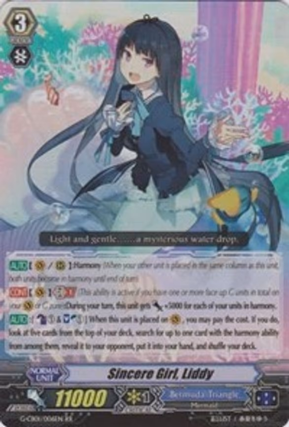 Sincere Girl, Liddy - RR (G-CB01/006EN)