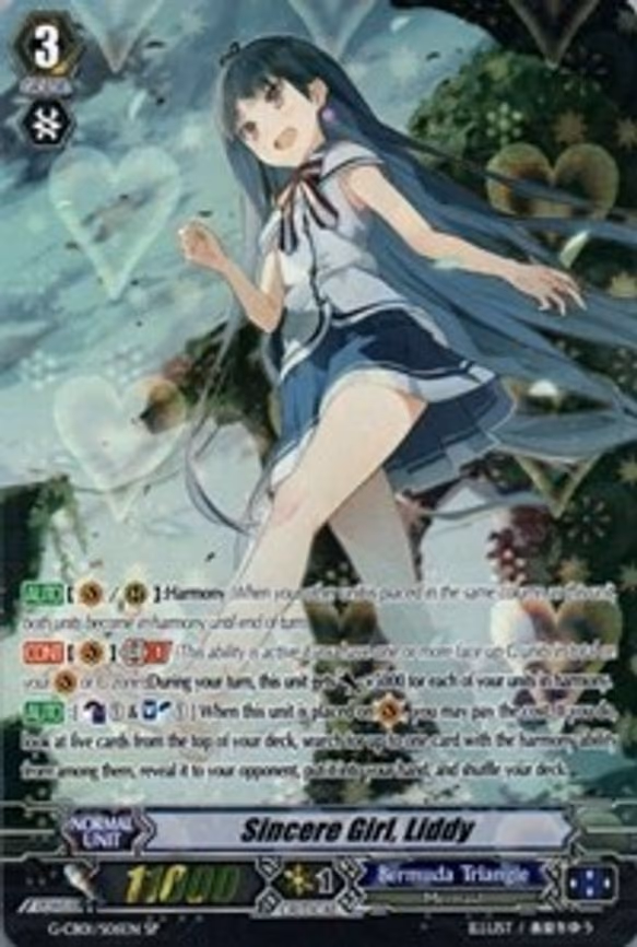 Sincere Girl, Liddy - SP (G-CB01/S06EN)
