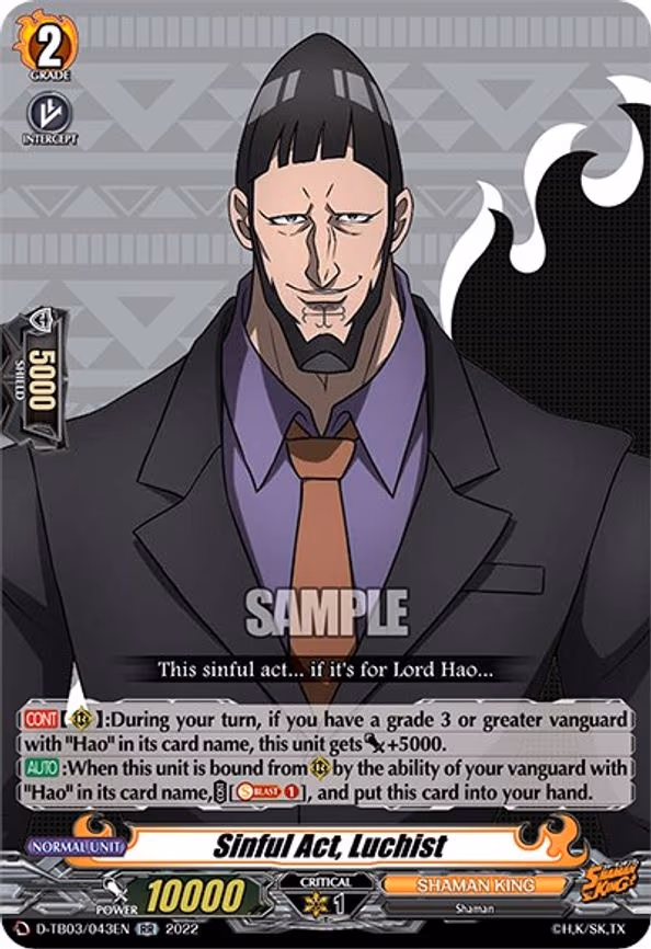 Sinful Act, Luchist - RR (D-TB03/043EN)