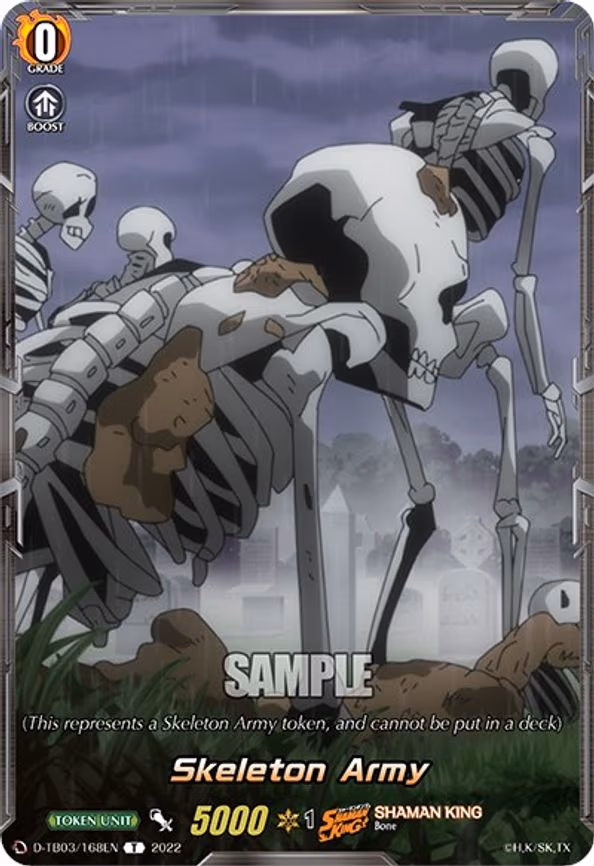 Skeleton Army Token - T (D-TB03/168EN)