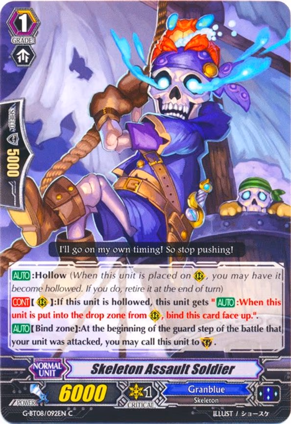 Skeleton Assault Soldier - C (G-BT08/092EN)