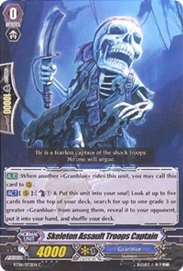 Skeleton Assault Troops Captain - C (BT06/072EN)