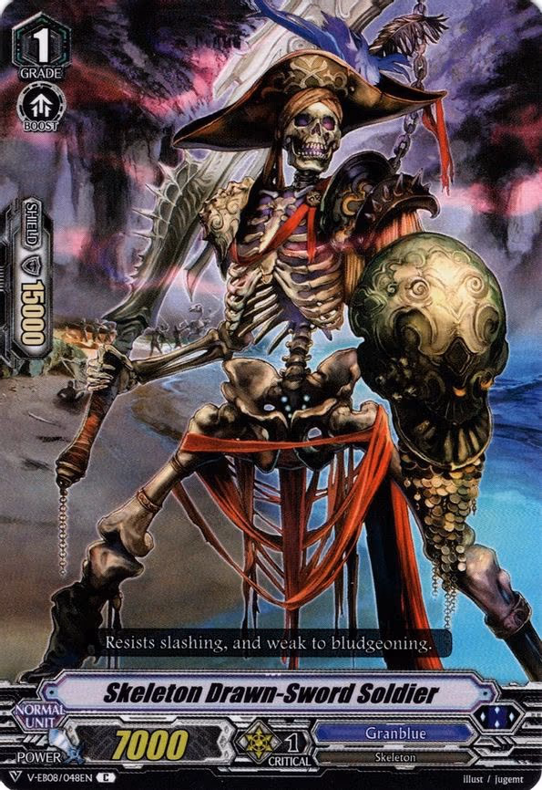 Skeleton Drawn-Sword Soldier - C (V-EB08/048EN)
