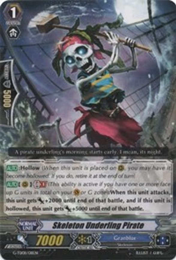 Skeleton Underling Pirate