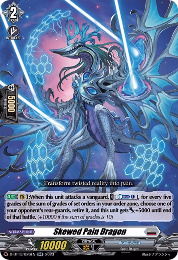 Skewed Pain Dragon - RR (D-BT13/026EN)