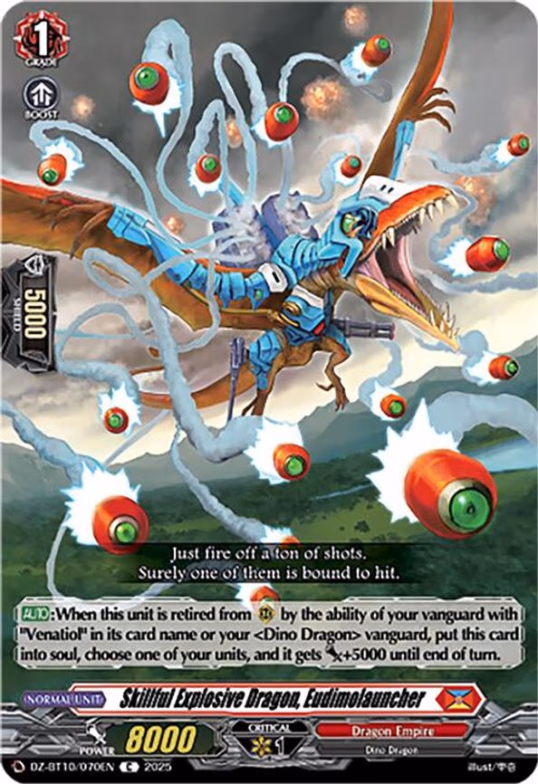 Skillful Explosive Dragon, Eudimolauncher - C (DZ-BT10/070EN)