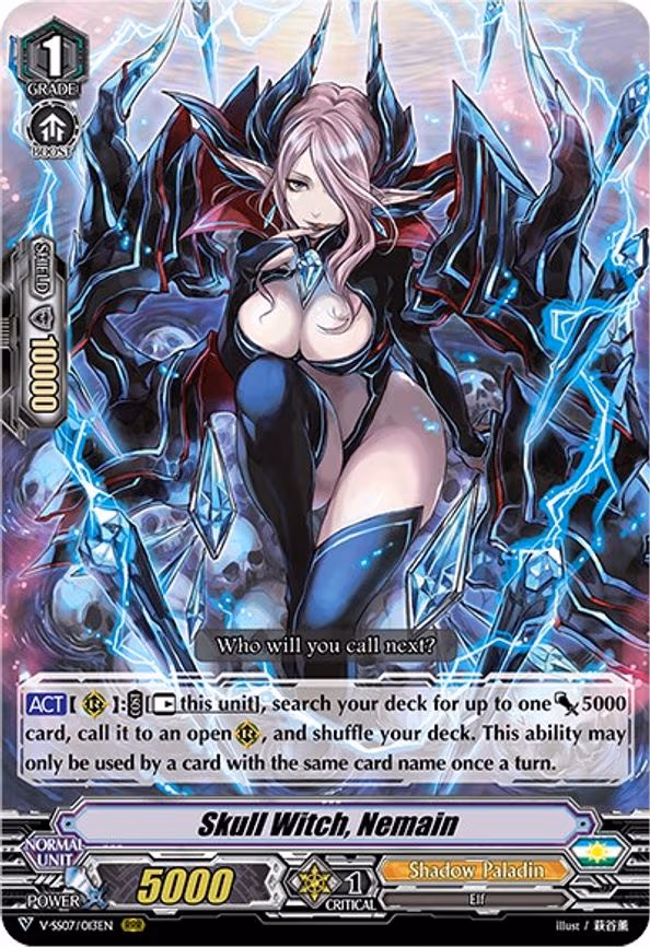Skull Witch, Nemain - RRR (V-SS07/013EN)