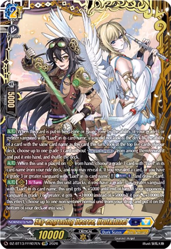 Sky-engraving Decree, Urut&Luael