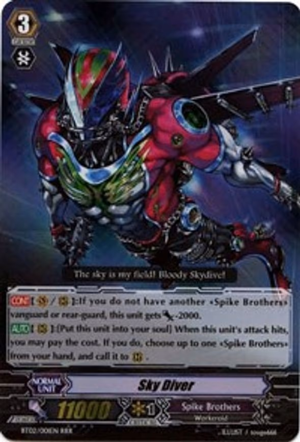 Sky Diver - RRR (BT02/001EN)