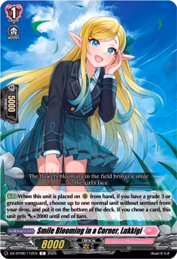 Smile Blooming in a Corner, Lukkigi - C (DZ-BT08/112EN)