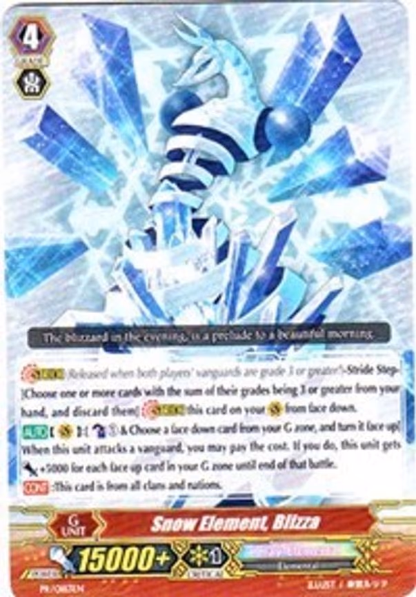 Snow Element, Blizza - PR (PR/0183EN)