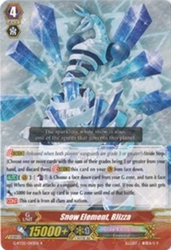 Snow Element, Blizza - R (G-BT02/043EN)