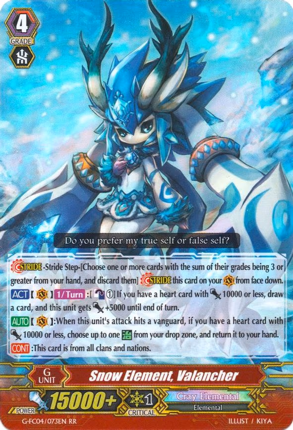 Snow Element, Valancher - RR (G-FC04/073EN)
