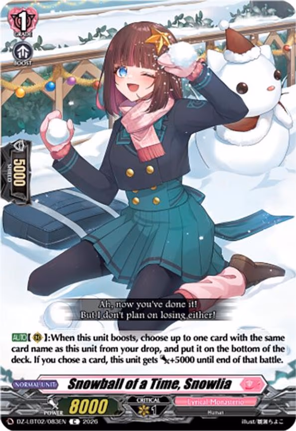 Snowball of a Time, Snowlia - C (DZ-LBT02/083EN)