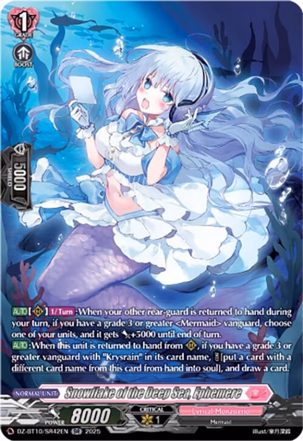Snowflake of the Deep Sea, Ephemere - SR (DZ-BT10/SR42EN)
