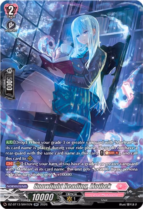 Snowlight Reading, Liothek - SR (DZ-BT13/SR41EN)