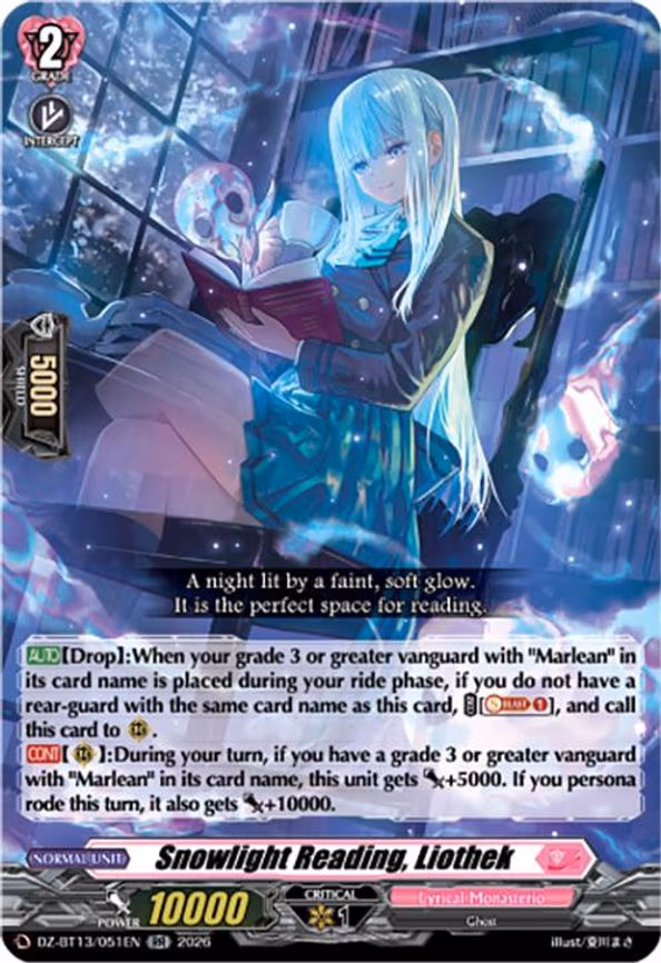Snowlight Reading, Liothek - RR (DZ-BT13/051EN)