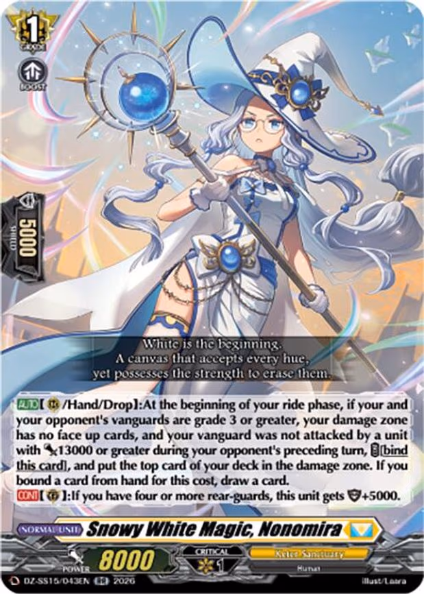 Snowy White Magic, Nonomira - RR (DZ-SS15/043EN)