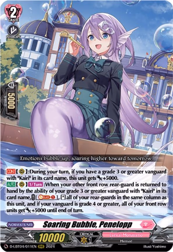 Soaring Bubble, Penelopp - RRR (D-LBT04/011EN)