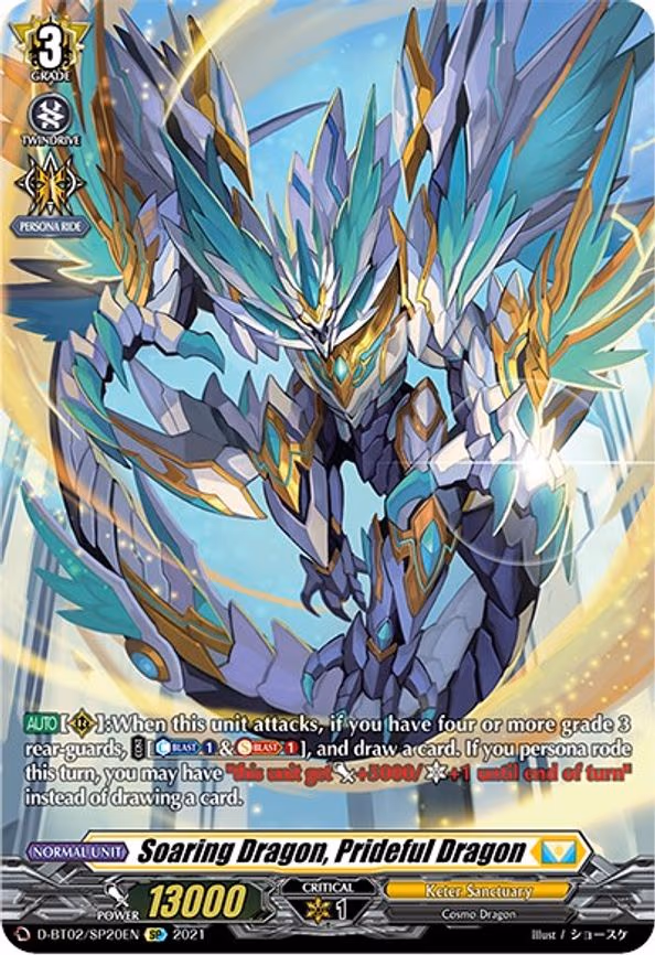 Soaring Dragon, Prideful Dragon - SP (D-BT02/SP20EN)
