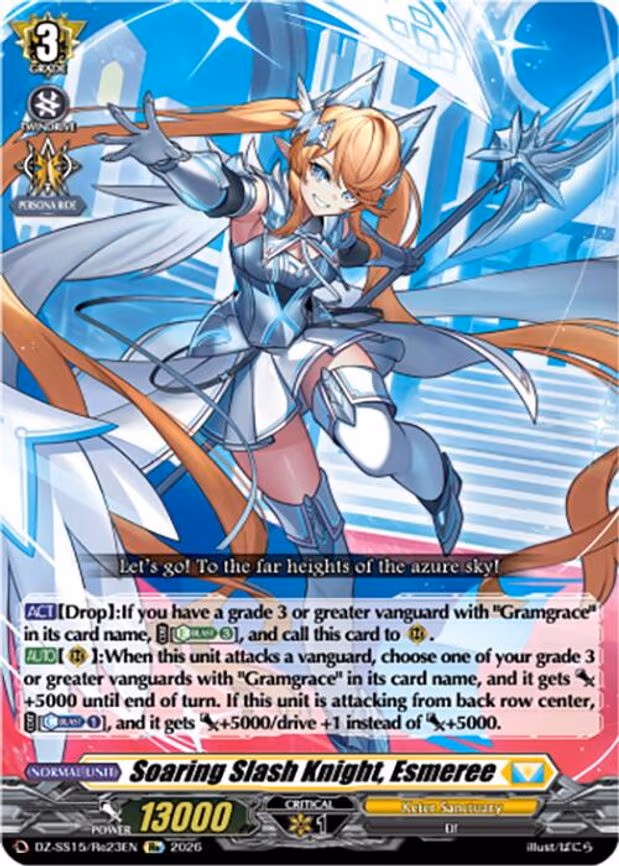 Soaring Slash Knight, Esmeree - RE (DZ-SS15/Re23EN)