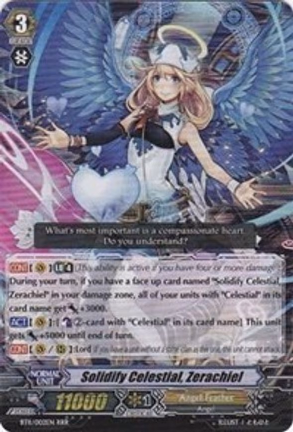 Solidify Celestial, Zerachiel - RRR (BT11/002EN)