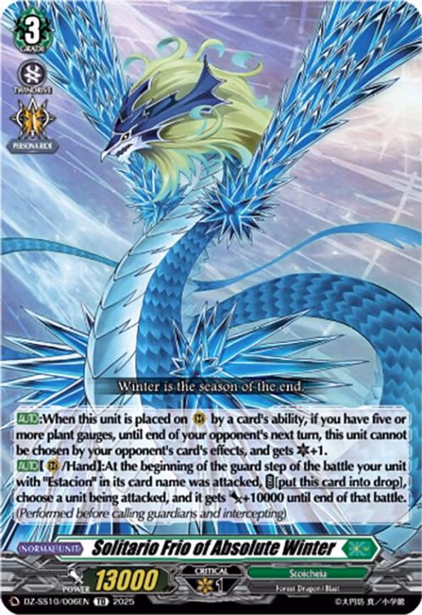 Solitario Frio of Absolute Winter - TD (DZ-SS10/006EN)