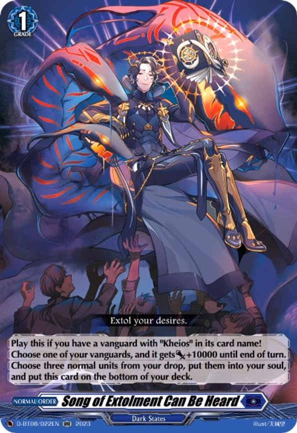 Song of Extolment Can Be Heard - RR (D-BT08/022EN)