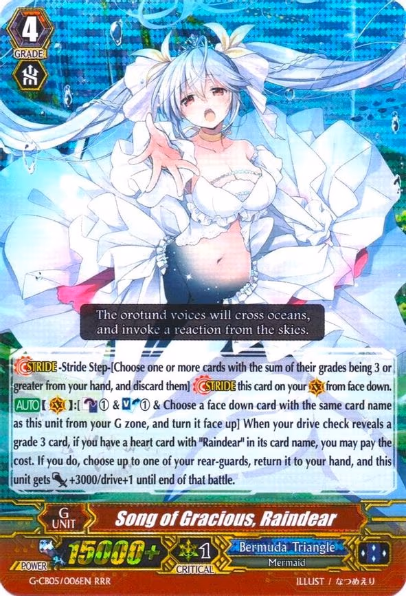 Song of Gracious, Raindear - RRR (G-CB05/006EN)