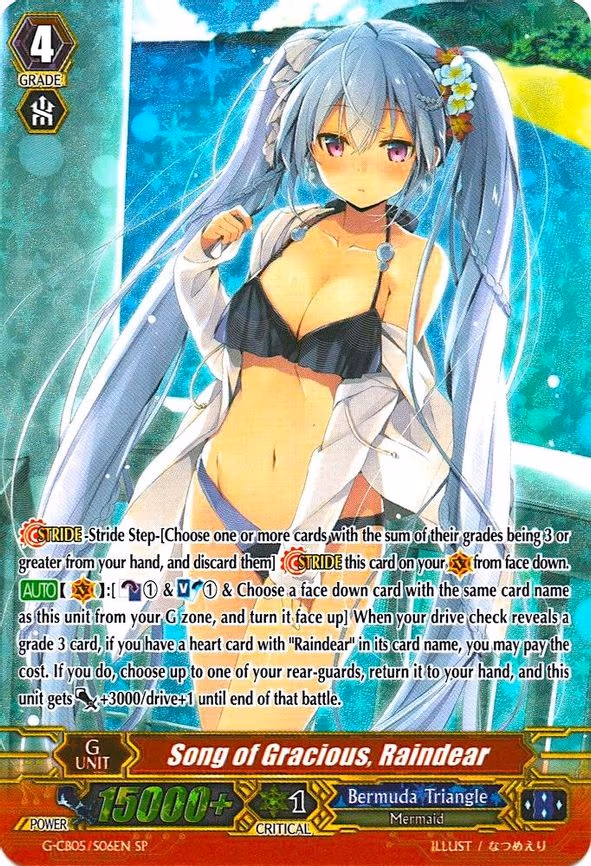 Song of Gracious, Raindear - SP (G-CB05/S06EN)