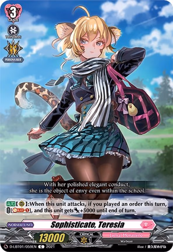 Sophisticate, Teresia - C (D-LBT01/059EN)